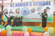 सेंट जेवियर्स स्कूल तमसा मार्ग व सेंट जेवियर्स अहरिया अकबरपुर में आजादी के अमृत महोत्सव को धूमधाम से मनाया गया