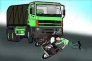 बसखारी: ट्रक ने बाइक सवार युवक को मारा टक्कर, दोनों पैर ट्रक के पहिए के नीचे आ जाने से पैर क्षतिग्रस्त, लखनऊ रेफर, ट्रक चालक के खिलाफ मुकदमा दर्ज