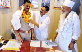 सौहार्दपूण माहौल में जुलूसे मोहम्मदी निपटने पर एसओ बसखारी का हुआ इस्तकबाल