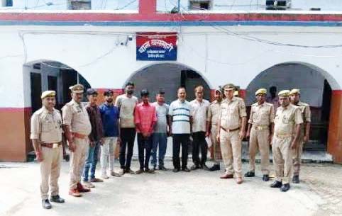 बसखारी पुलिस ने अभियान चला कर सात वारंटी अपराधियों को धर दबोचा, आईपीसी व बीएनएस की धारा के वांछित वारंटी अपराधी