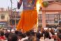 बसखारी : रावण वध मेले में उमड़े लोग, रावण के विशाल पुतले का किया गया दहन