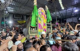 संसार के कोने-कोने से जो लेकर मनोवत आते है, मखदूम सिद्ध दया कर उनको सफल बनाते हैं: किछौछा दरगाह में 10 मोहर्रम पर एक लाख जायरीनों की मौजूदगी में सुपुर्दे खाक हुए सभी ताजिए